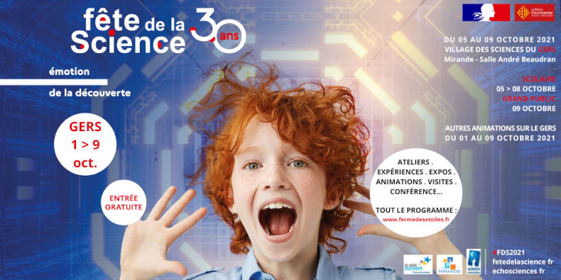 Fête de la Science gers 2021